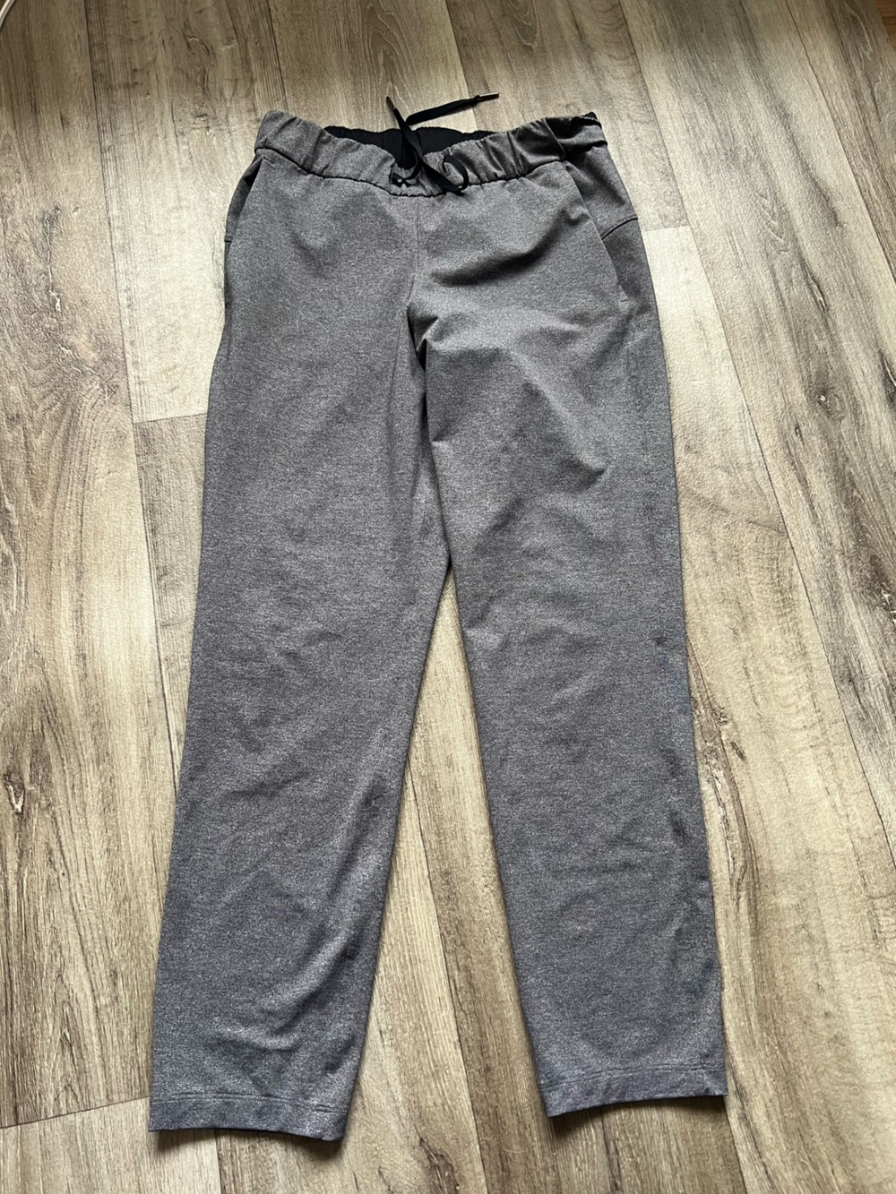 Lululemon Womens Dark Grey Athletic Track Pants